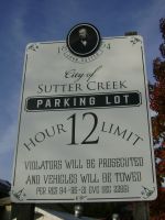Sutter Creek Parking
