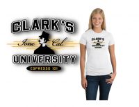 Clark's University Girly TEE
