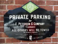 EPCO PARKING SIGNS